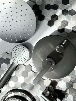 Colonne De Douche Mécanique|Rea Kit De Douche Encastré Ontario Titanium
