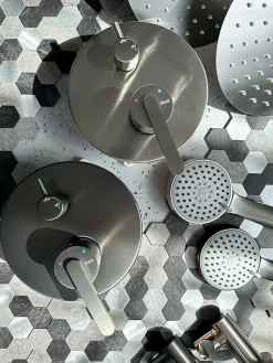Colonne De Douche Mécanique|Rea Kit De Douche Encastré Ontario Titanium
