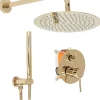 Rea Kit De Douche Encastré Lungo Gold 17X16X36,5Cm + Box