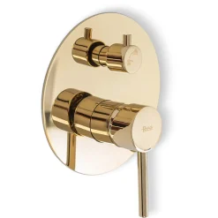 Rea Kit De Douche Encastré Lungo Gold 17X16X36,5Cm + Box