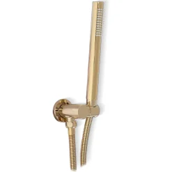 Rea Kit De Douche Encastré Lungo Gold 17X16X36,5Cm + Box