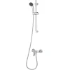 GoodHome Kit de douche mécanique chrome Blyth