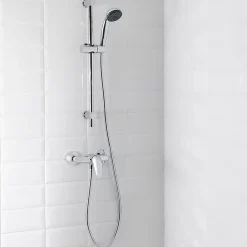 GoodHome Kit de douche mécanique chrome Blyth