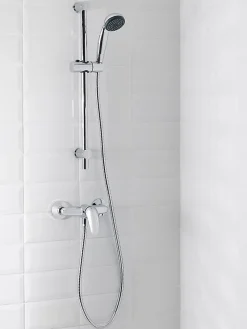 GoodHome Kit de douche mécanique chrome Blyth