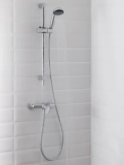 GoodHome Kit de douche mécanique chrome Blyth