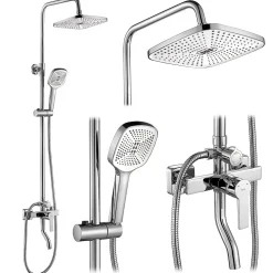 Colonne De Douche Mécanique|Rea Kit De Douche Argus Chrome