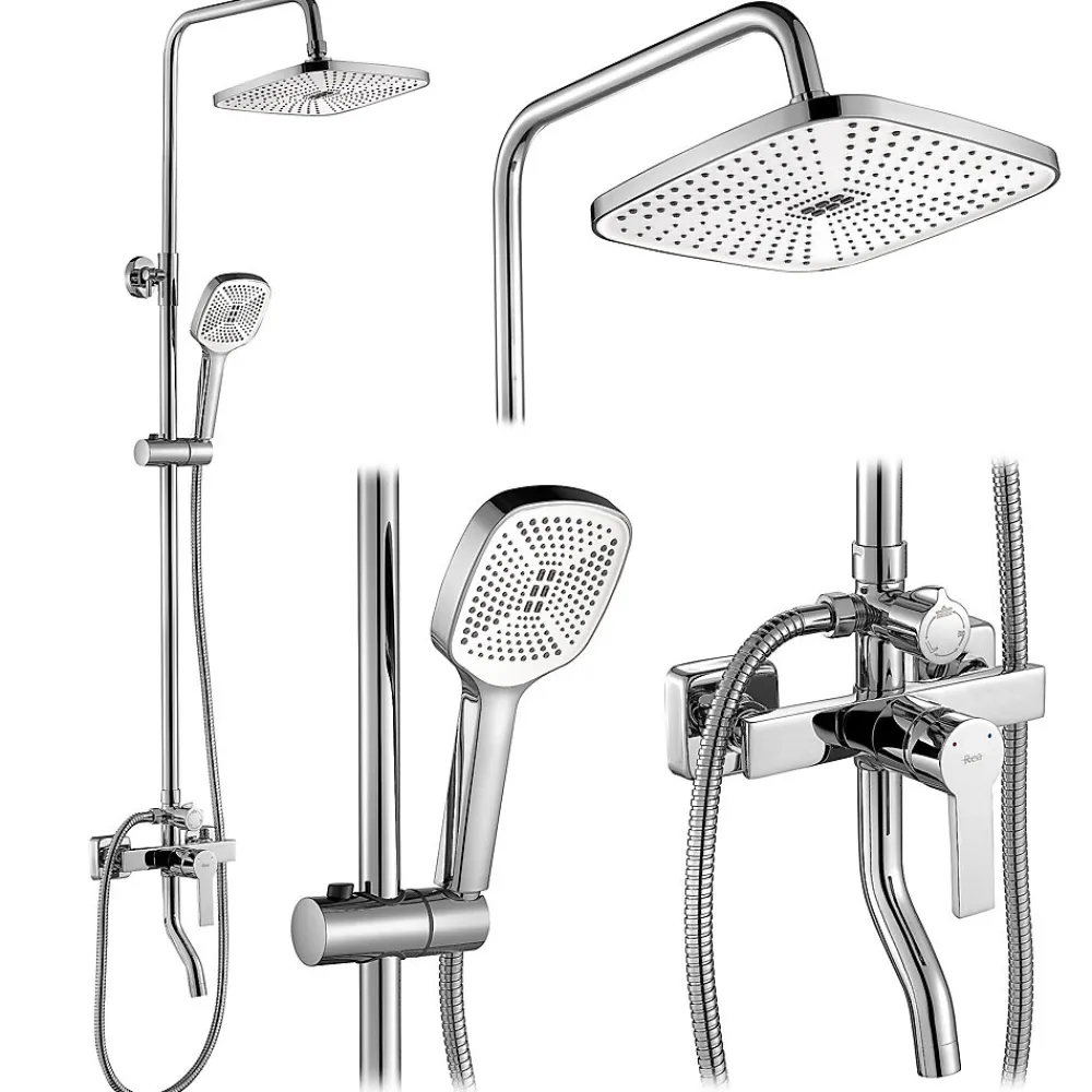 Colonne De Douche Mécanique|Rea Kit De Douche Argus Chrome