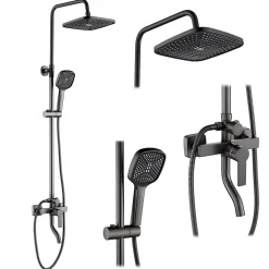 Colonne De Douche Mécanique|Rea Kit De Douche Argus Titanium