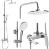 Rea Kit De Douche Avalon Chrome