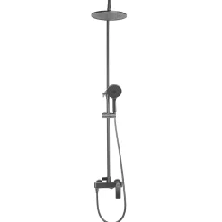 Colonne De Douche Mécanique|Rea Kit De Douche Avalon Titanium 50X23X153Cm