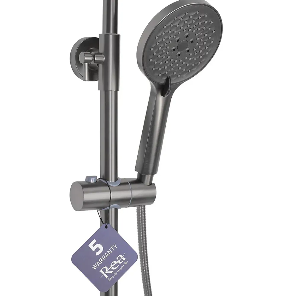 Colonne De Douche Mécanique|Rea Kit De Douche Avalon Titanium 50X23X153Cm