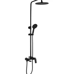 Colonne De Douche Mécanique|Rea Kit De Douche Avalon Black 50X23X153Cm