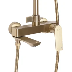Rea Kit De Douche Avalon Brush Gold 50X23X153,1Cm