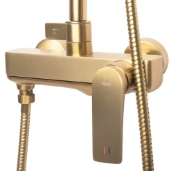 Rea Kit De Douche Avalon Brush Gold 50X23X153,1Cm