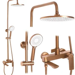 Rea Kit De Douche Avalon Brush Copper