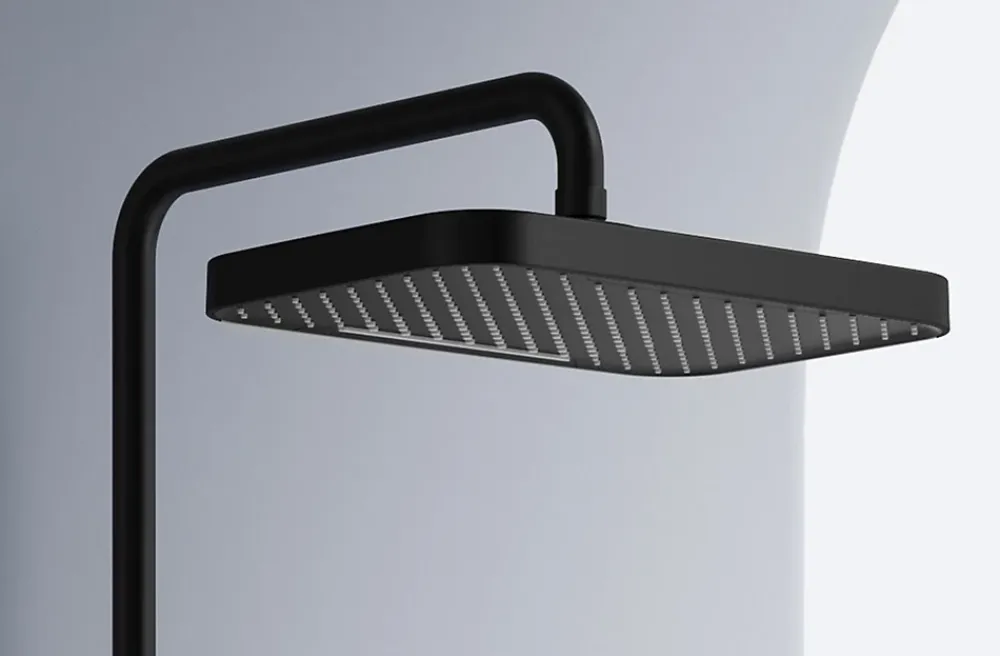 Rea Kit De Douche Bari Black 37X31X100Cm