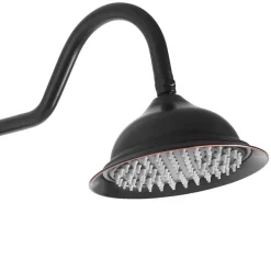 Colonne De Douche Mécanique|Rea Kit De Douche Bergamo Black 50X21X150Cm
