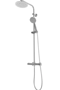Colonne De Douche Mécanique|Rea Kit De Douche Bliss Thermostat Chrome 38,5X27,5X100Cm