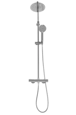 Colonne De Douche Mécanique|Rea Kit De Douche Bliss Thermostat Chrome 38,5X27,5X100Cm