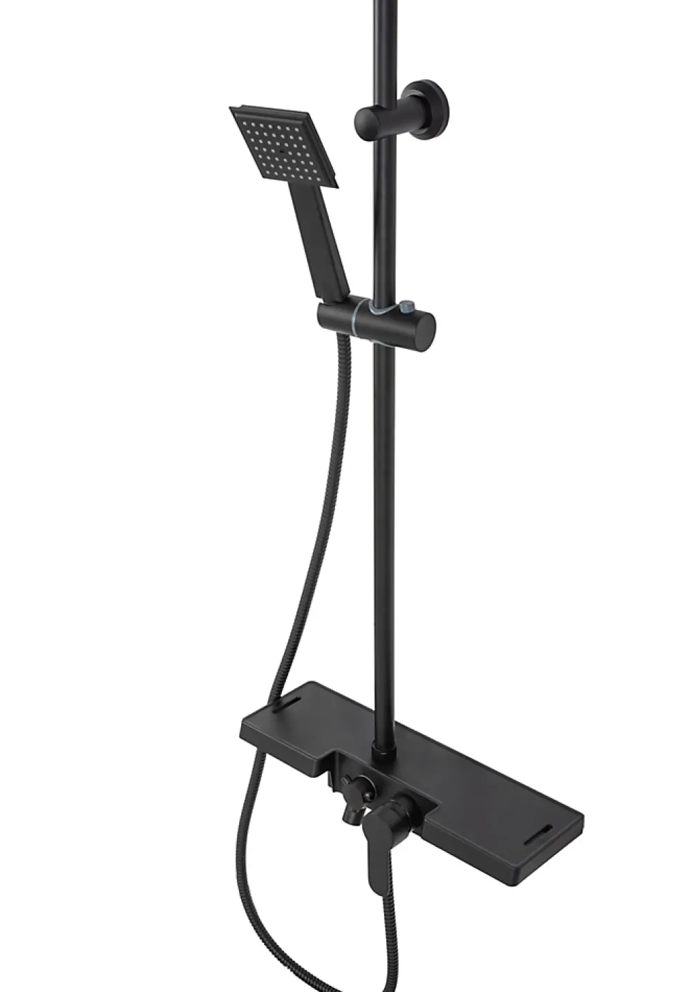 Colonne De Douche Mécanique|Rea Kit De Douche Bravo Black 45X40X105Cm