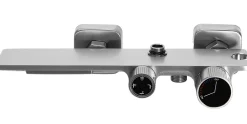 Colonne De Douche Mécanique|Rea Kit De Douche Helix Brush Nickel
