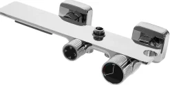 Rea Kit De Douche Helix Chrome 38X30X114,5Cm