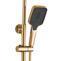 Colonne De Douche Mécanique|Rea Kit De Douche Helix Gold 38X30X114,5Cm