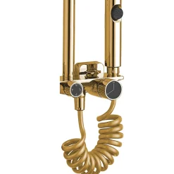 Colonne De Douche Mécanique|Rea Kit De Douche Helix Gold 38X30X114,5Cm