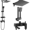 Colonne De Douche Mécanique|Rea Kit De Douche Jack Black 45X21,5X102Cm