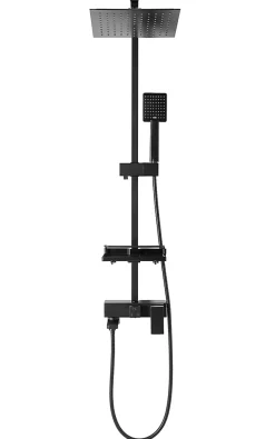 Colonne De Douche Mécanique|Rea Kit De Douche Jack Black 45X21,5X102Cm
