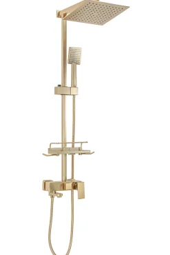 Rea Kit De Douche Jack Brush Gold 45X21,5X102Cm