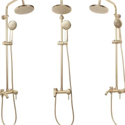 Rea Kit De Douche Luis Brush Gold 45X21X100Cm