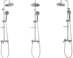 Rea Kit De Douche Luis Chrome 45X21X100Cm