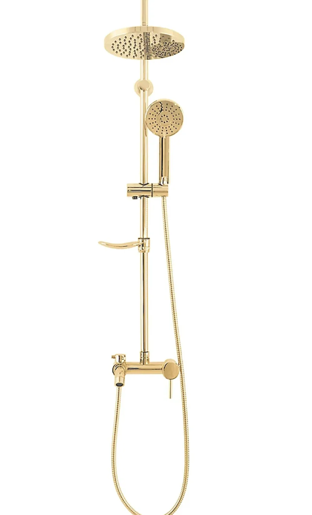 Colonne De Douche Mécanique|Rea Kit De Douche Luis Gold 45X21X100Cm