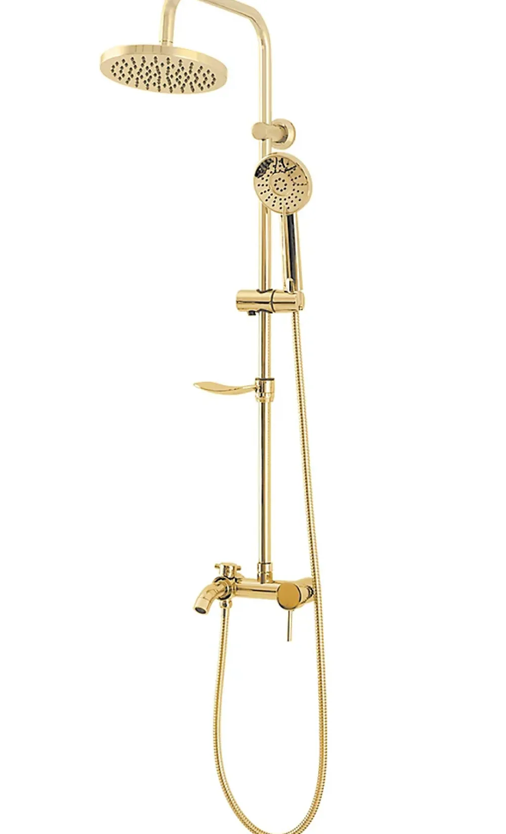 Colonne De Douche Mécanique|Rea Kit De Douche Luis Gold 45X21X100Cm