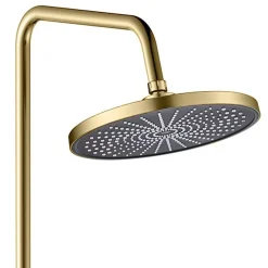 Colonne De Douche Mécanique|Rea Kit De Douche Marco Brush Gold 25X12,5X117Cm
