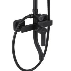 Colonne De Douche Mécanique|Rea Kit De Douche My2021-77B Argus Black 44X23X144Cm