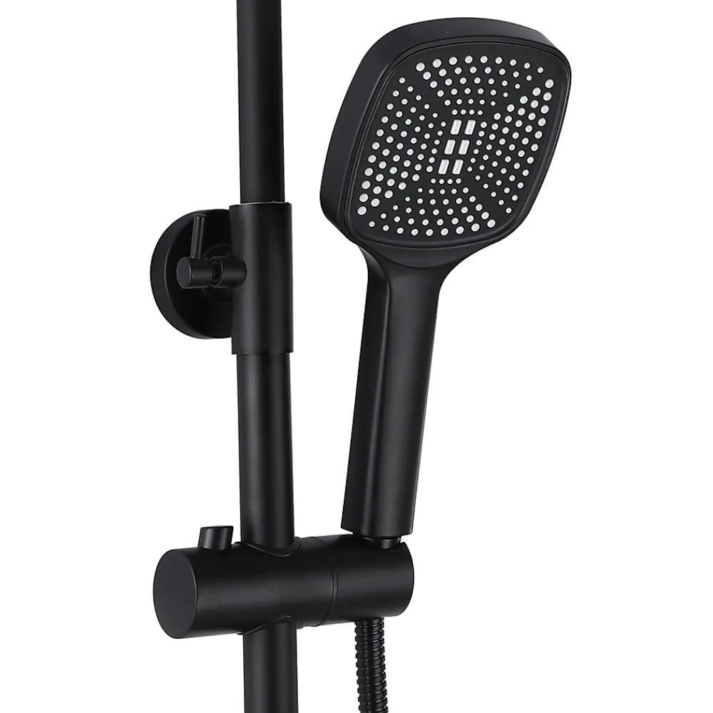 Colonne De Douche Mécanique|Rea Kit De Douche My1902-77B Storm Black 19X23X136Cm