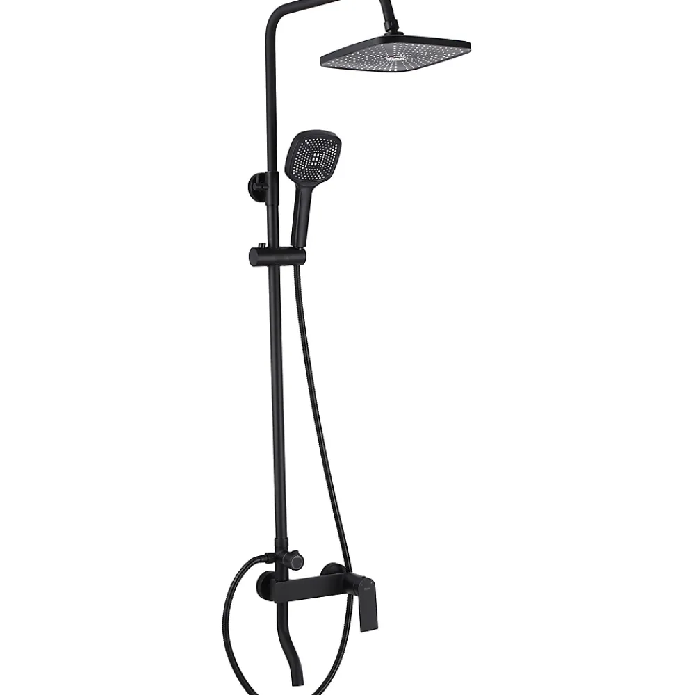 Colonne De Douche Mécanique|Rea Kit De Douche My1902-77B Storm Black 19X23X136Cm