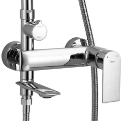 Colonne De Douche Mécanique|Rea Kit De Douche My2102-78C Veneta Chrome 19X25X136Cm