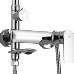 Colonne De Douche Mécanique|Rea Kit De Douche My2102-78C Veneta Chrome 19X25X136Cm