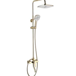 Colonne De Douche Mécanique|Rea Kit De Douche My2021-77G Argus Gold 44X23X144Cm