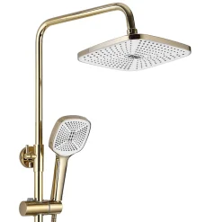 Colonne De Douche Mécanique|Rea Kit De Douche My2021-77G Argus Gold 44X23X144Cm
