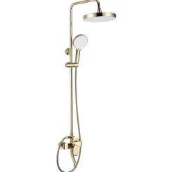 Colonne De Douche Mécanique|Rea Kit De Douche My1805-77G Bloom Gold 45X25X144Cm