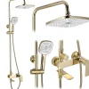 Colonne De Douche Mécanique|Rea Kit De Douche My1902-78G Storm Gold 19X23X136Cm