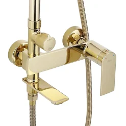 Colonne De Douche Mécanique|Rea Kit De Douche My1902-78G Storm Gold 19X23X136Cm