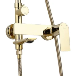 Colonne De Douche Mécanique|Rea Kit De Douche My1902-78G Storm Gold 19X23X136Cm