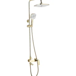 Colonne De Douche Mécanique|Rea Kit De Douche My1902-78G Storm Gold 19X23X136Cm