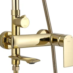 Rea Kit De Douche My2102-78G Veneta Gold 19X25X136Cm