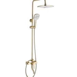 Colonne De Douche Mécanique|Rea Kit De Douche My2021-77Gg Argus Brush Gold 44X23X144Cm